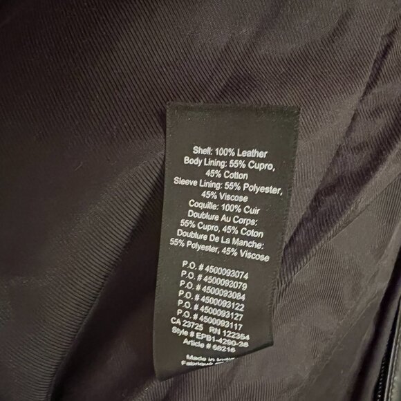 Babaton Jett Leather Jacket - Picture 3 of 3